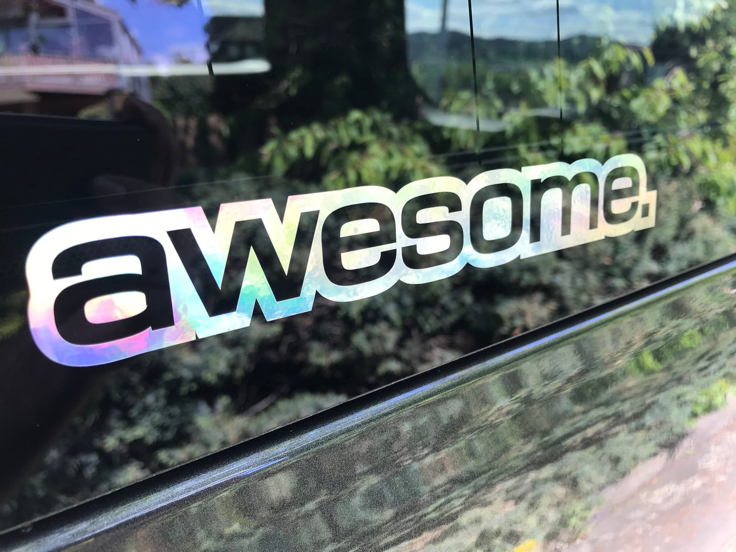 Konturgeschnittene Aufkleber