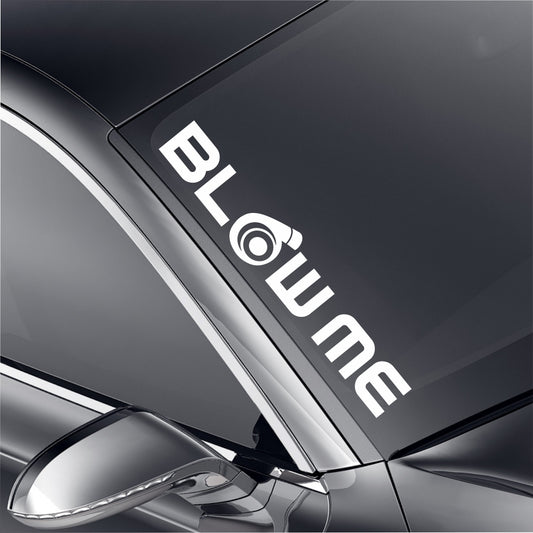 Blow Me Aufkleber in 24 Farben 55x10cm