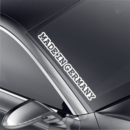 Made in Germany Aufkleber in 24 Farben 55x5,5cm