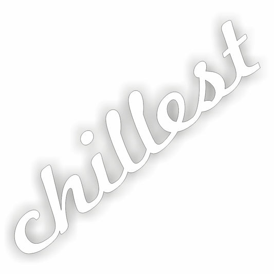 Chillest Aufkleber in 24 Farben 17x3,5cm