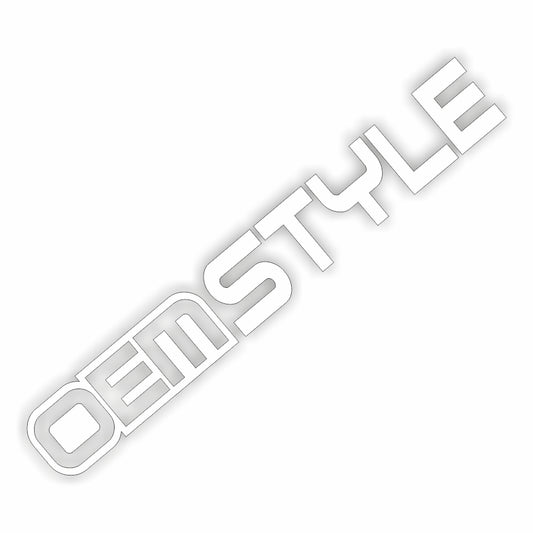 OEM Style Aufkleber in 24 Farben 18 x2,5cm