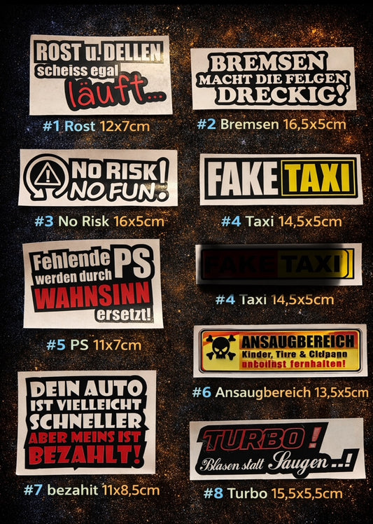 Digitaldruck 8 Motive wählbar